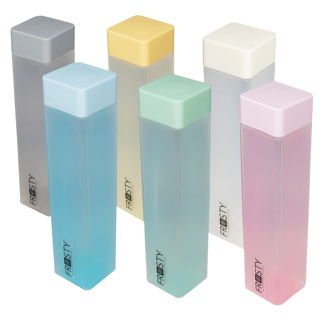 "AQUAQLEAN Frosty Plastic Fridge Square Water Bottles: A Hygienic and Stylish Choice" - AQUAQLEAN STOREFRONT