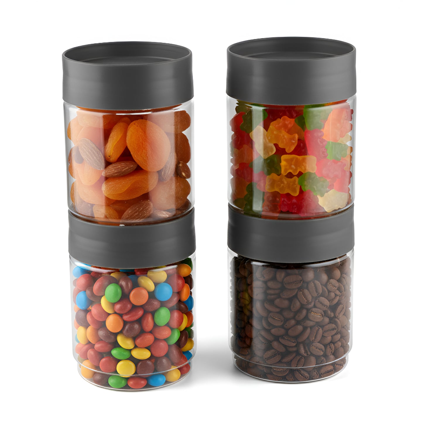 FreshNest Airtight Storage Jar with Lid – BPA Free, Stackable, Freezer Safe Kitchen Canister