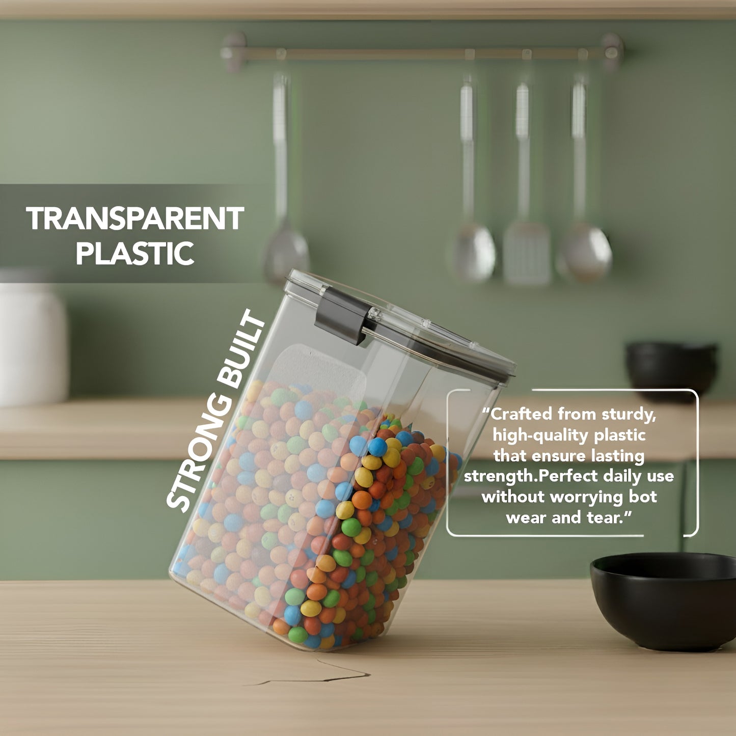 FreshLock Airtight Food Storage Container | BPA-Free | Leakproof L&L 1100ML 4PC