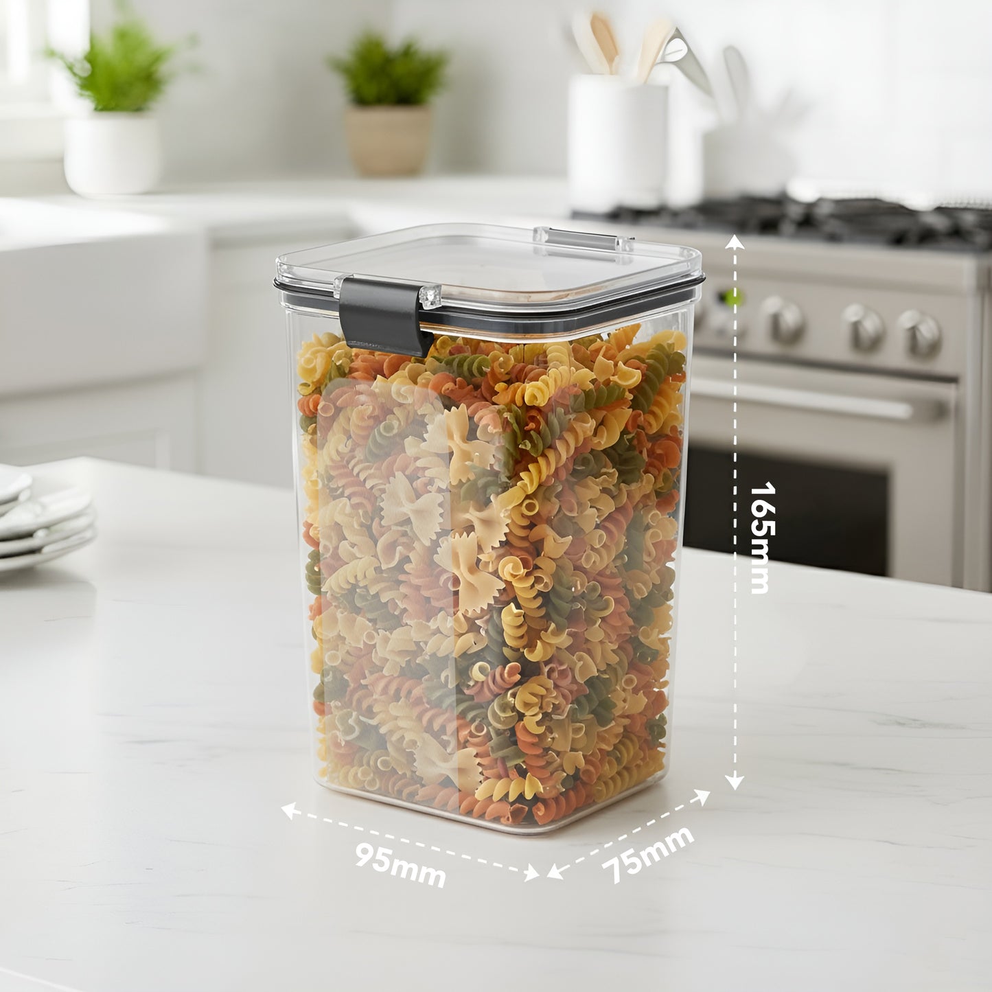 FreshLock Airtight Food Storage Container | BPA-Free | Leakproof L&L 1100ML 8PC