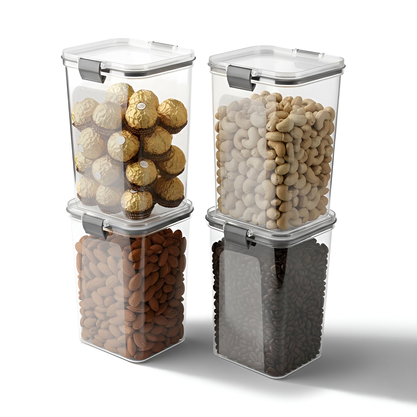 FreshLock Airtight Food Storage Container | BPA-Free | Leakproof L&L 1100ML 4PC
