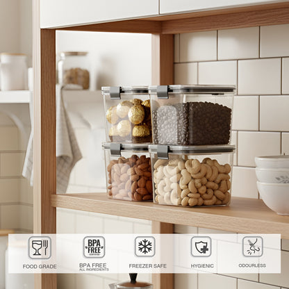 FreshLock Airtight Food Storage Container | BPA-Free | Leakproof L&L 700ML 4PC