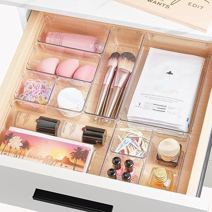 7Pcs Acrylic Drawer Storage OrganiserAQUAQLEAN STOREFRONT