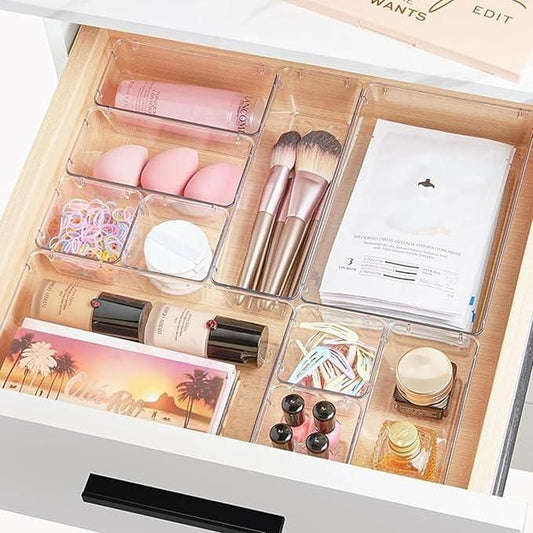 7Pcs Acrylic Drawer Storage OrganiserAQUAQLEAN STOREFRONT