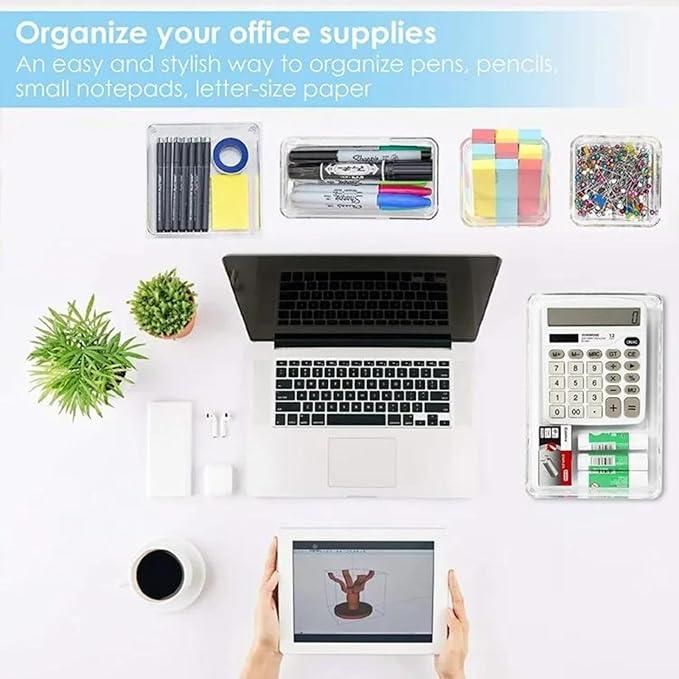 7Pcs Acrylic Drawer Storage OrganiserAQUAQLEAN STOREFRONT