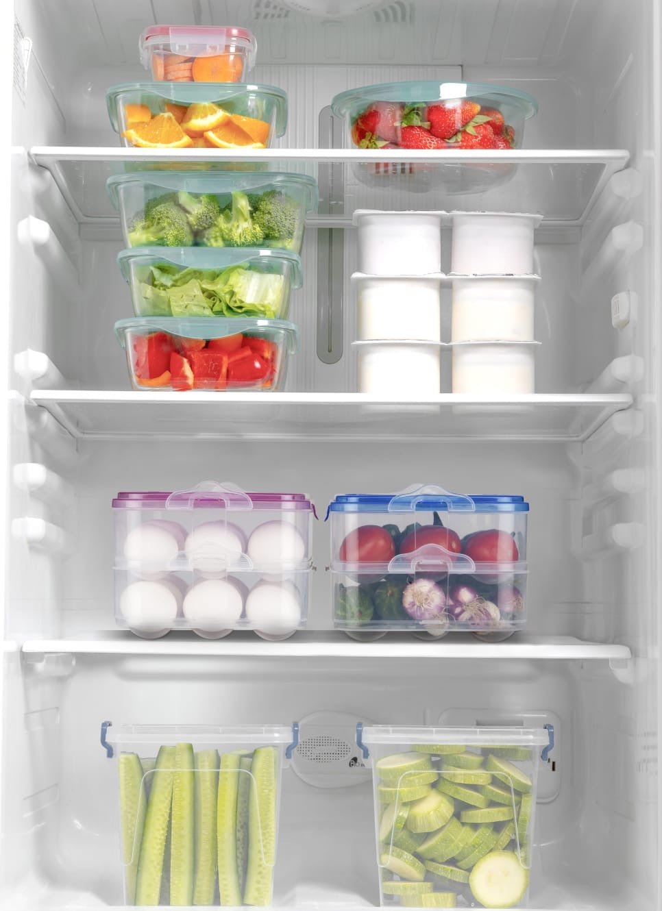 AQ 36 Egg Storage Box | 3 - Layer Stackable Egg Holder with Lid | Fridge Organizer for Fresh & Safe Egg Storage | Plastic Egg Container for Kitchen & RefrigeratorAQUAQLEAN STOREFRONT
