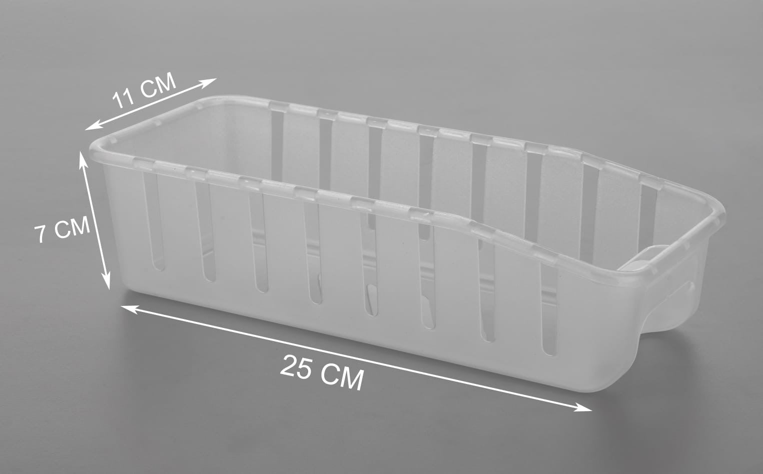 Aquaqlean 4Pcs Fridge Storage Boxes | Multipurpose Transparent Containers for Kitchen & Refrigerator | Space - Saving Side Door Organizer for Fruits & VegetablesAQUAQLEAN STOREFRONT