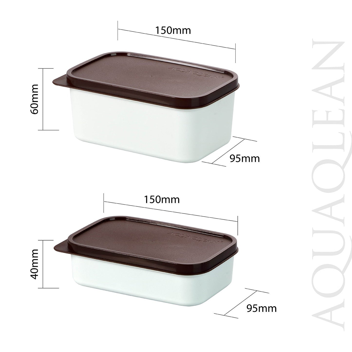AQUAQLEAN Classic Prime Lunch Box with Insulated Bag, 3 Food Grade Plastic Containers, Light Weight | Dishwasher Safe | Easy to Carry | Leak Proof (Grey)AQUAQLEAN STOREFRONT