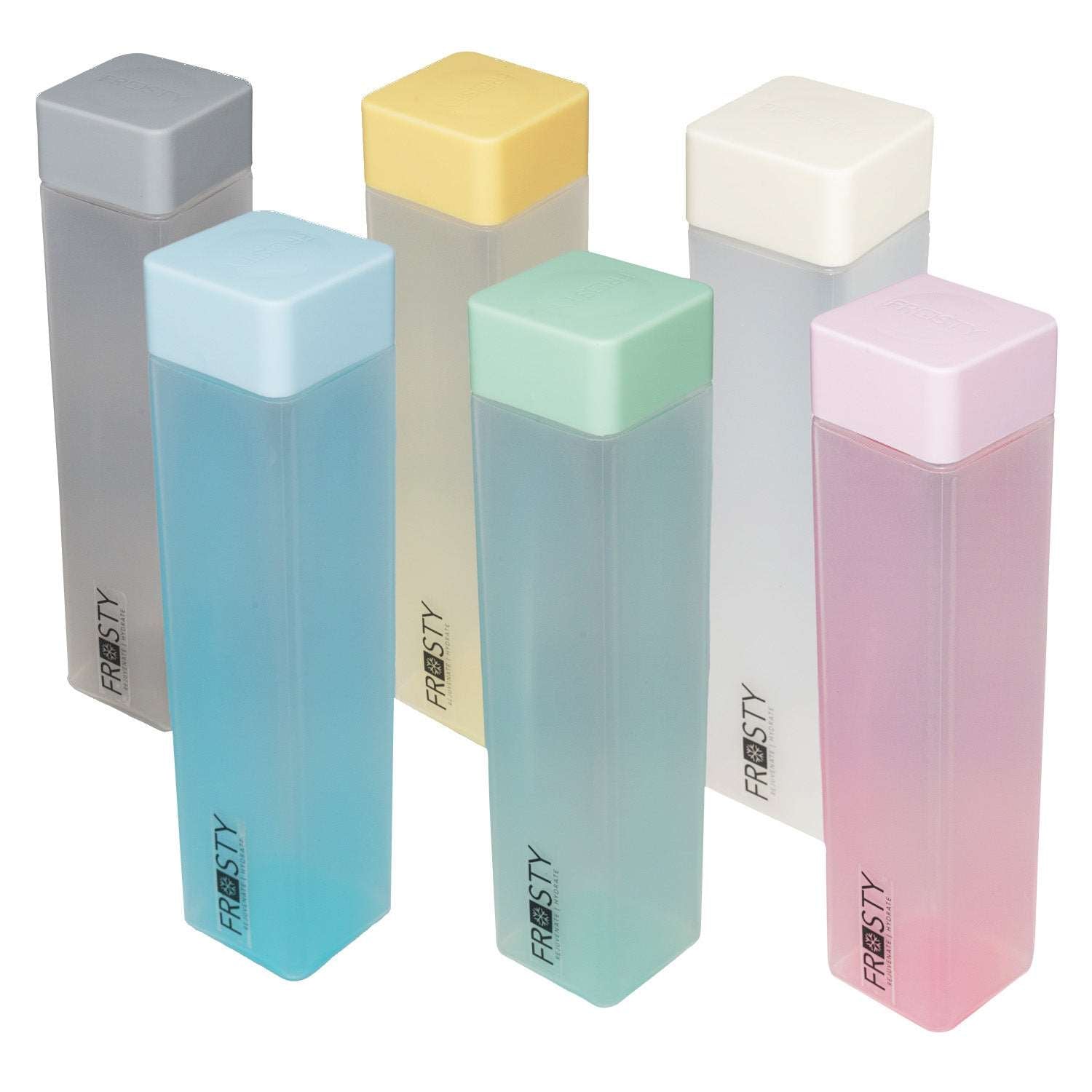 Aquaqlean Frosty Plastic Fridge Water Bottle - (1pc pack) I Food Grade I Gift Set I Gym Use I Office Use I Home UseAQUAQLEAN STOREFRONT