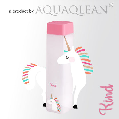 Aquaqlean Frosty 950ml - Choose Your Personality Kids & School Water Bottle - Happy (Hippo) 1 Pcs PackAQUAQLEAN STOREFRONT