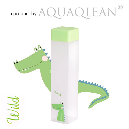 Aquaqlean Frosty 950ml - Choose Your Personality Kids & School Water Bottle - Wild (Croc) 1 Pcs PackAQUAQLEAN STOREFRONT